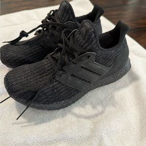 Adidas Black Knit Sneakers